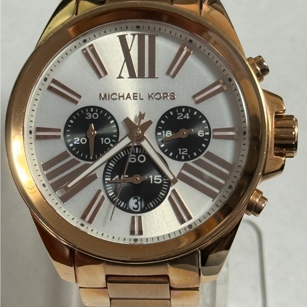 Michael Kors Rose Gold Chronograph Watch
